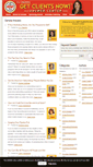 Mobile Screenshot of getclientsnow.net